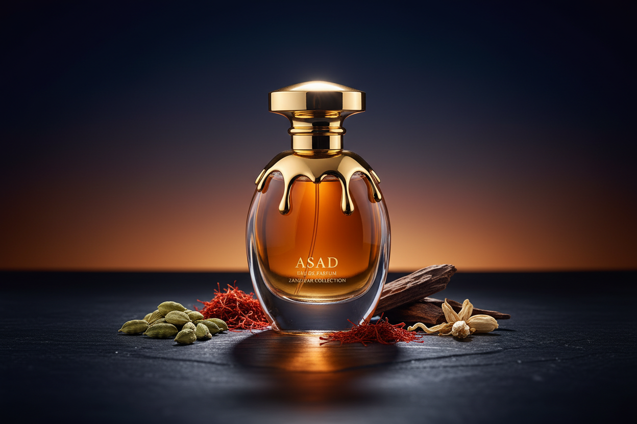 gere uma imagem pra ajudar a explicar e a comprar um perfume asad